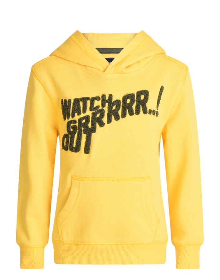 Mitch Emre Kapuzen-Sweatshirt yellow