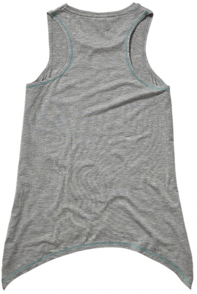 Vingingo sleeveless tunic/longtop Gizela light grey mele