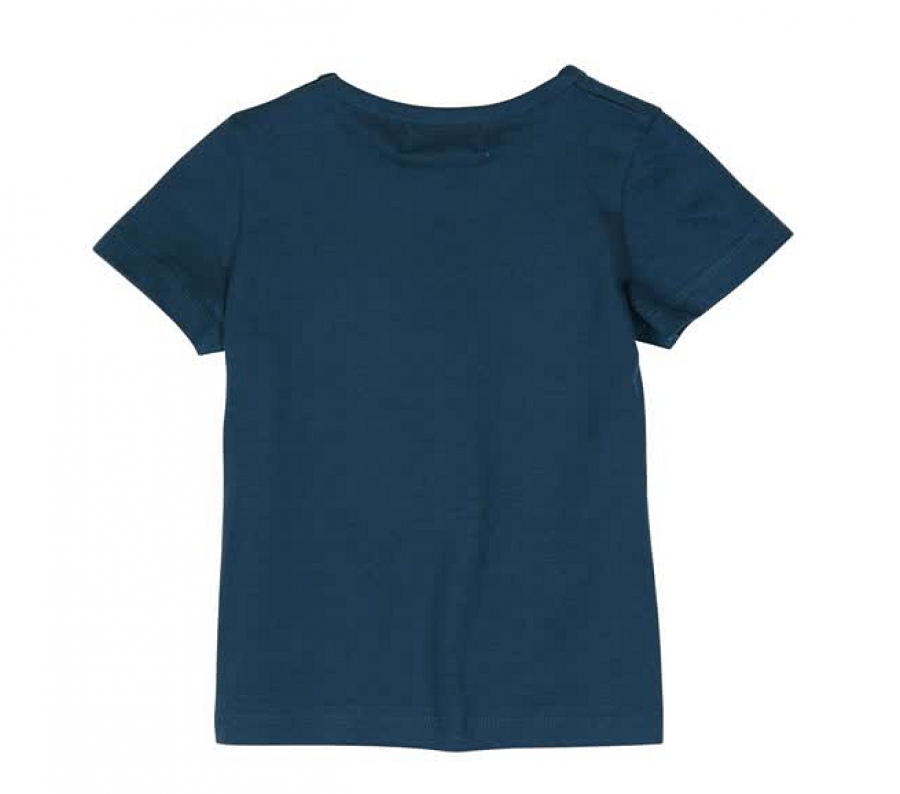 boboli baby girl "forever paradise" t-shirt indigo