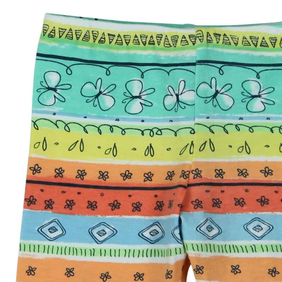 boboli baby girl "Palm Spring" cropped leggings raya cenefas