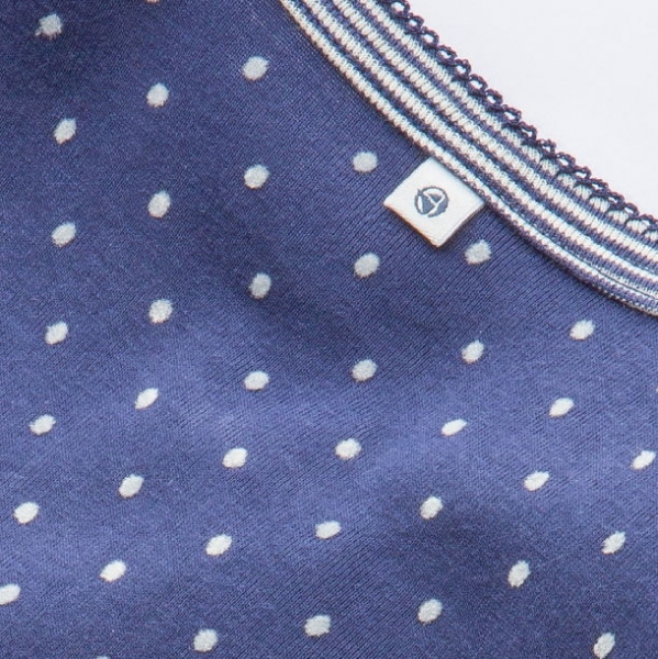 Petit Bateau girls pyjama miami/lait dots ---size 5y left only---