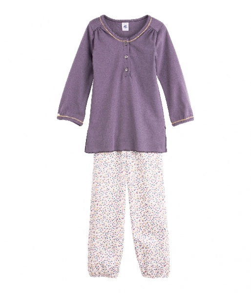 Petit Bateau girls pyjama poppins/multico dots