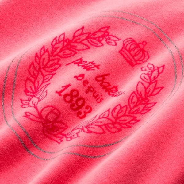 Petit Bateau girls velvet pyjama cupcake