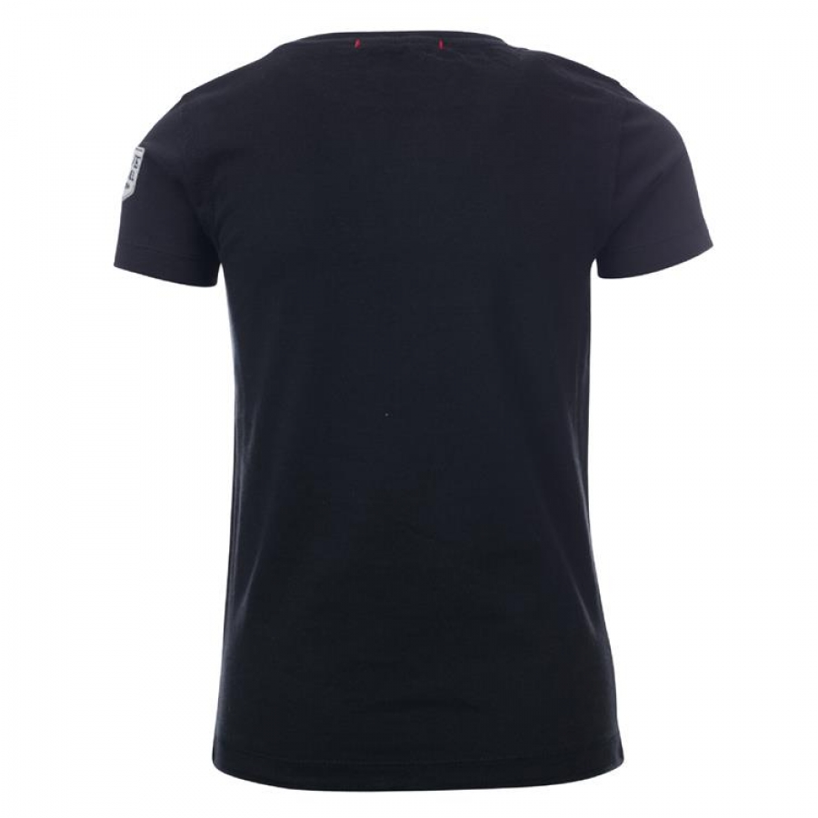 Blue Rebel spot on t-shirt "BKLNY" black