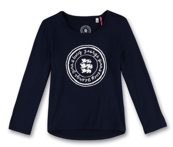 GEORGE GINA & LUCY girls basic longsleeve blueberry