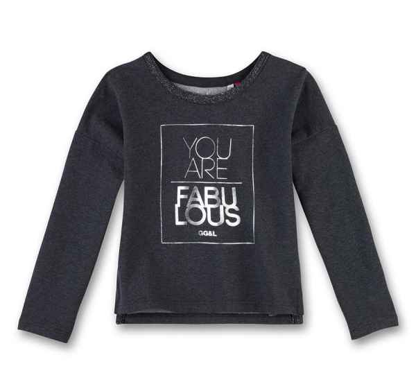 GEORGE GINA & LUCY sweatshirt dark grey melange