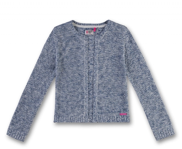 GEORGE GINA & LUCY girls knitted cardigan denim love