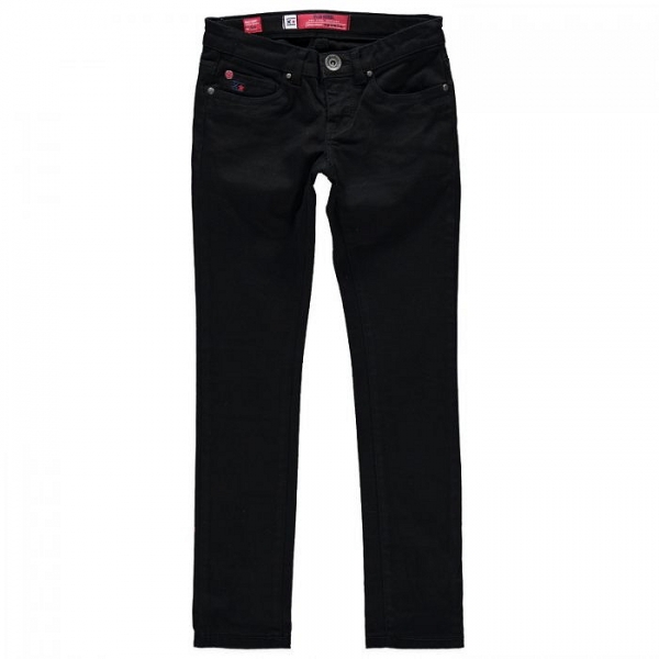 Blue Rebel girls skinny denim pants Briljant black