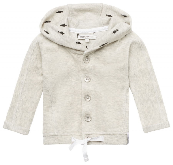 noppies baby Frottee-Cardigan Alton sand melange ---NEU---