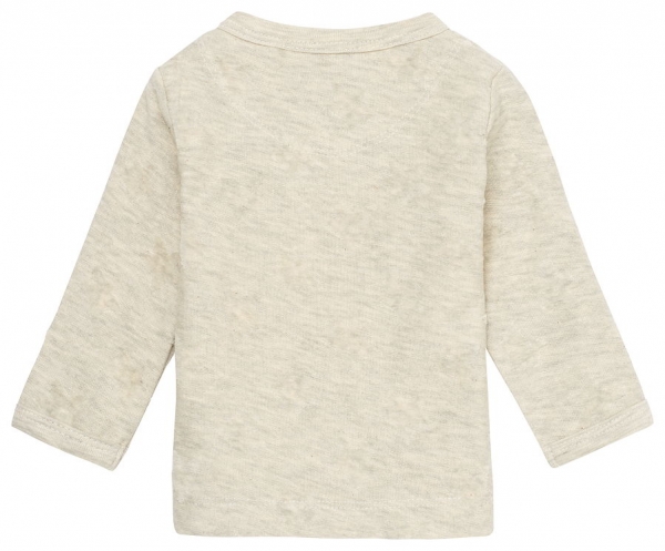 noppies baby wrap-sweatshirt Arvada sand melange ---NEW---