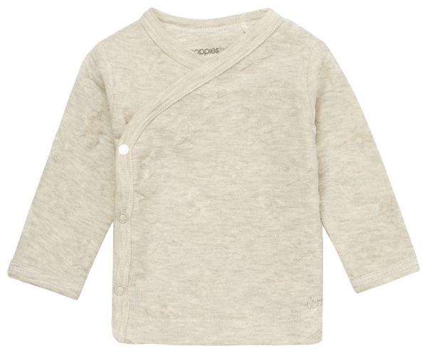 noppies baby wrap-sweatshirt Arvada sand melange ---NEW---