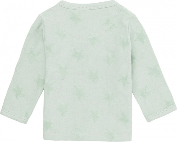 noppies baby wrap-sweatshirt Arvada grey mint ---NEW-