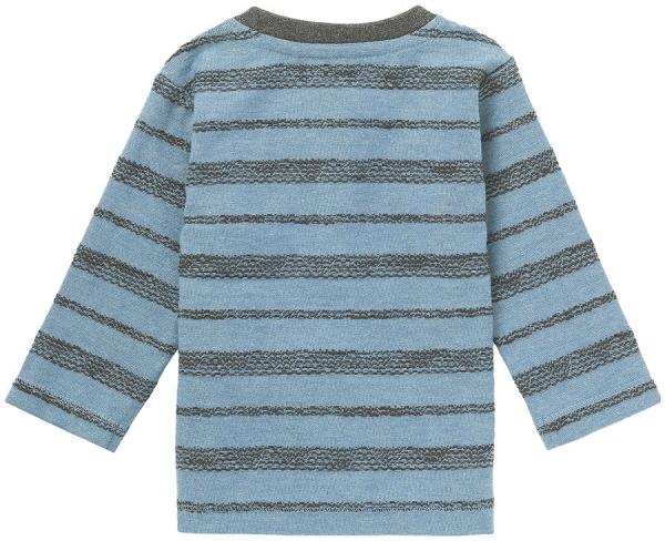 noppies baby boy Langarmshirt Concord blue melange
