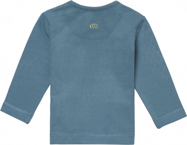noppies baby girl longsleeve California grey petrol