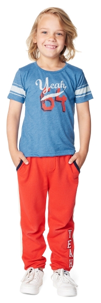 noppies kids boy t-shirt Pim "64" light kobalt