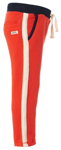noppies kids boy sweatpants Pim bright red ---size 6y left only---