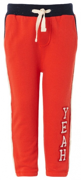 noppies kids boy sweatpants Pim bright red ---size 6y left only---