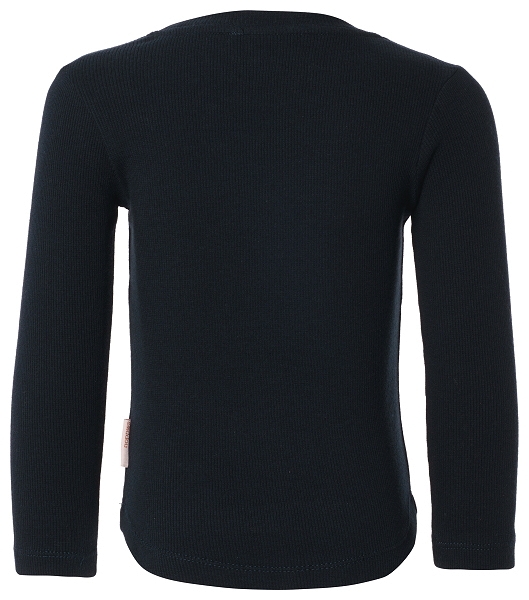 noppies kids girl rib longsleeve Ankeny dark blue