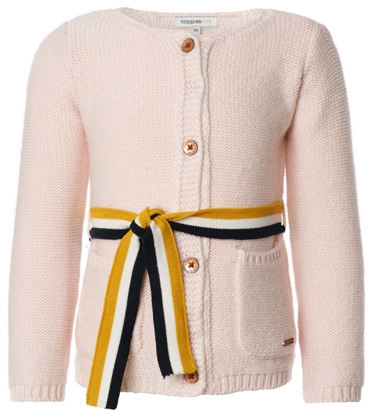 noppies kids girl knitted cardigan Ambridge light pink