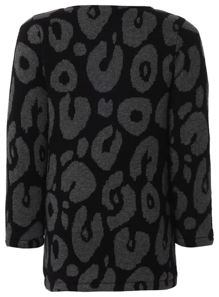 noppies kids girl Strickjacke Altadena charcoal melange