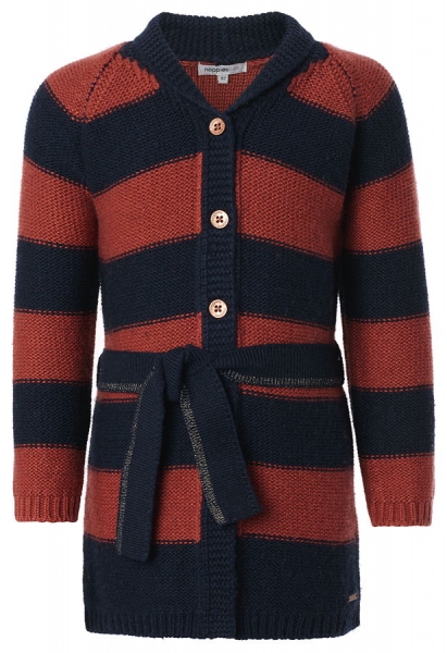 noppies kids girl knitted long cardigan Burley dark blue