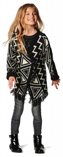 noppies kids girl knitted cardigan Circleville black