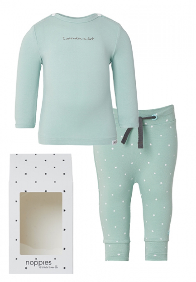 noppies baby Geschenkpack basic grey mint ---nur noch Größe 62---