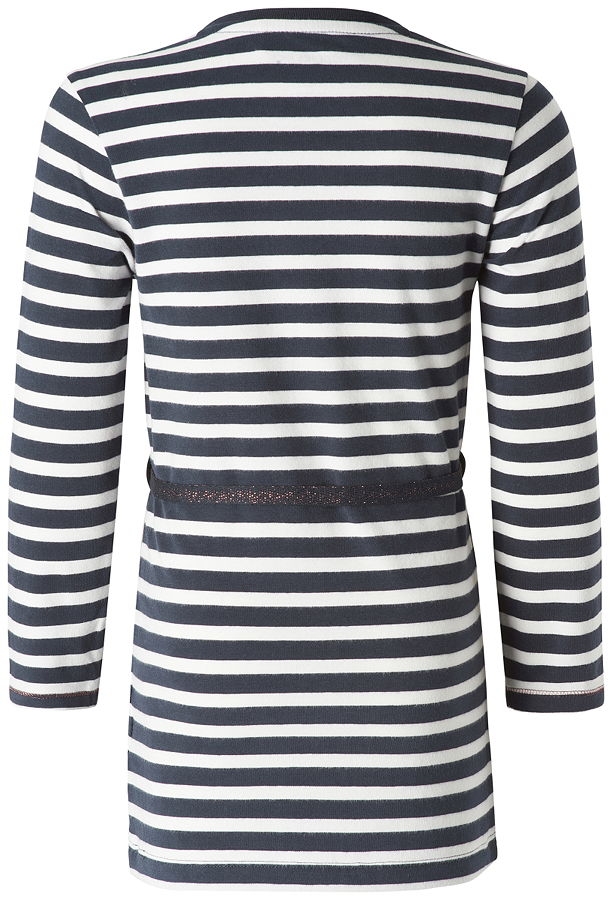 noppies kids girl longsleeved jerseydress Norwell navy stripe ---NEW---