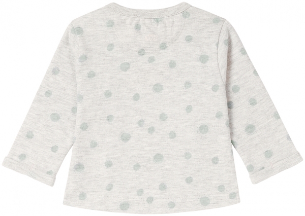 noppies baby girl sweatshirt Dunkirk ice blue