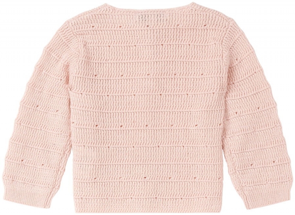 noppies baby girl knitted cardigan Eugene blush