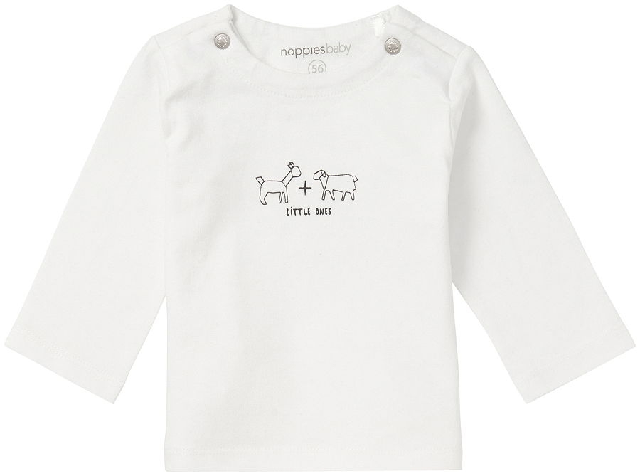noppies baby longsleeve Goulds optic white ---NEW---