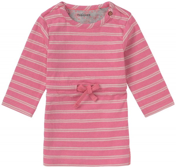 Noppies Baby-Mädchen Shorts - Gestreifte Bermudashorts Aus Baumwolle