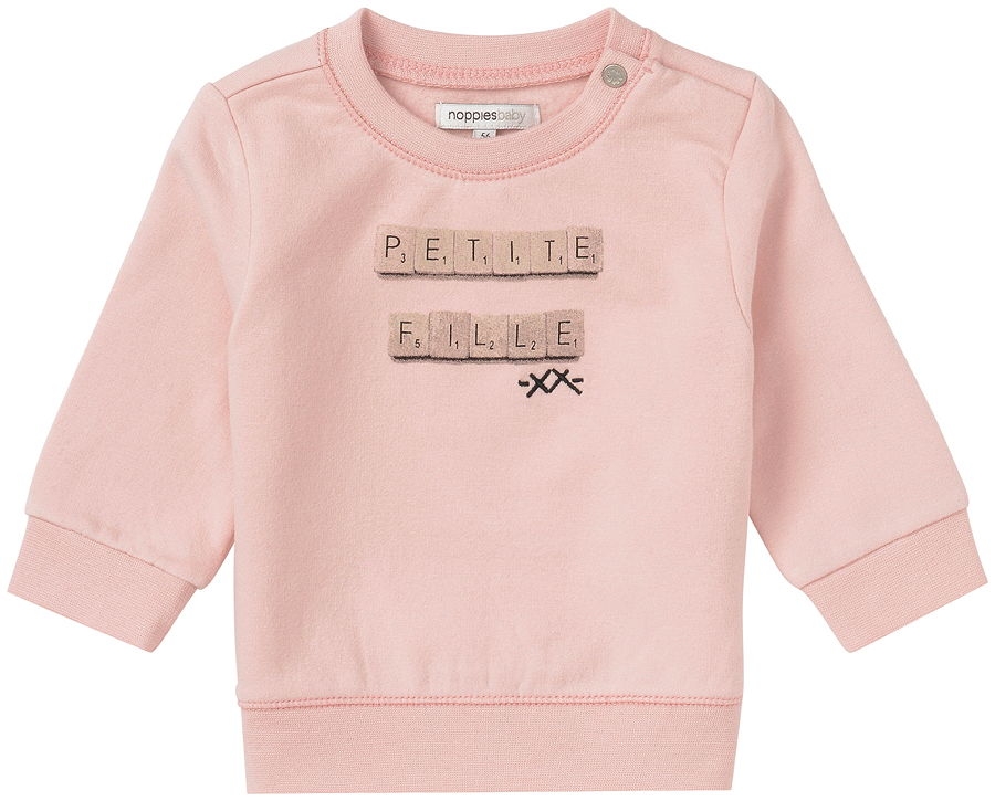 noppies baby girl sweatshirt Iglesias blush