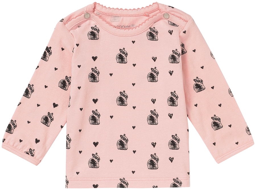 noppies baby girl longsleeve Irsiana blush
