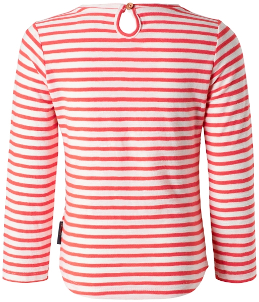 noppies kids girl stripy longsleeve Ensley coral