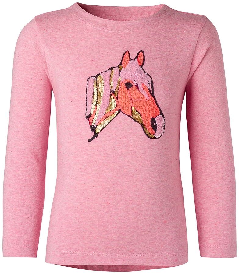noppies kids girl longsleeve Gettysburg light pink melange
