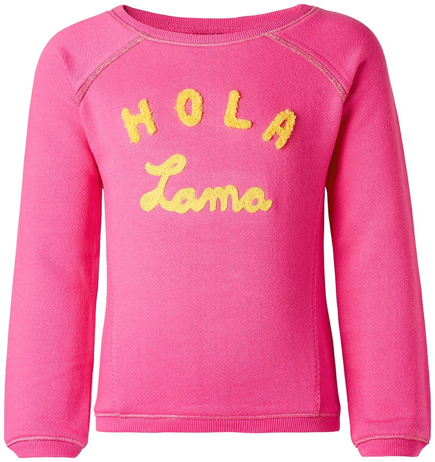 noppies kids girl sweatshirt Hola fuchsia