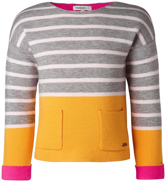 noppies kids girl knitted pullover Hillview warm yellow
