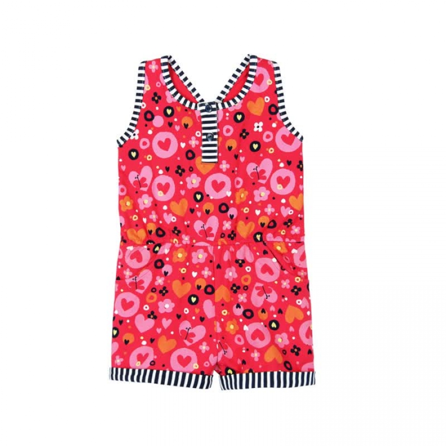 boboli baby girl "Forever Summer" jumpsuit estampado