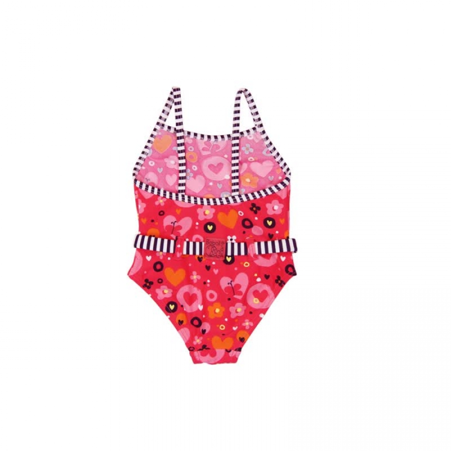 boboli baby girl "Forever Summer" bathing suit/swimwear estampado