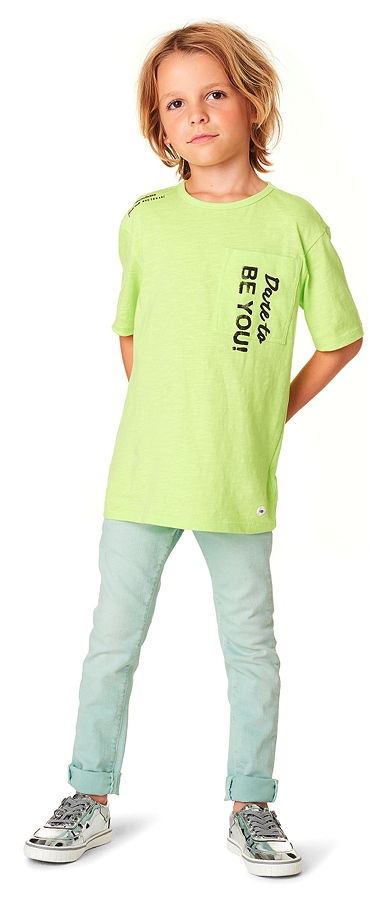 NOP boys t-shirt Lyons light yellow