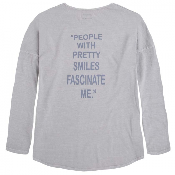 Andy Warhol by Pepe Jeans Langarmshirt Ciara JR light grey