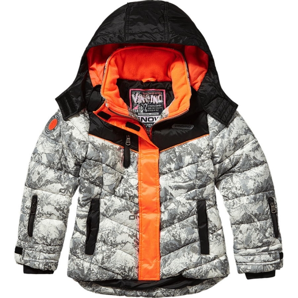 vingino hooded quilted ski