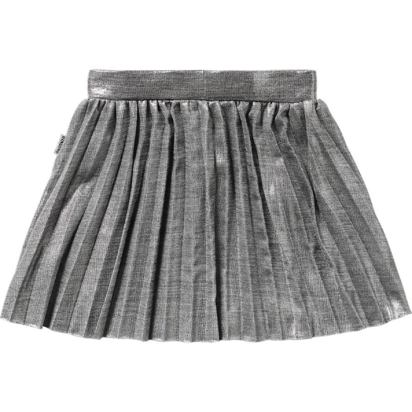 Vingino pleated skirt Qunity silver shiny