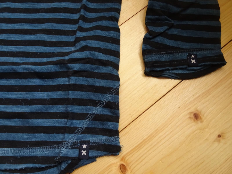 Blue Rebel spot on boys longsleeve iron blue