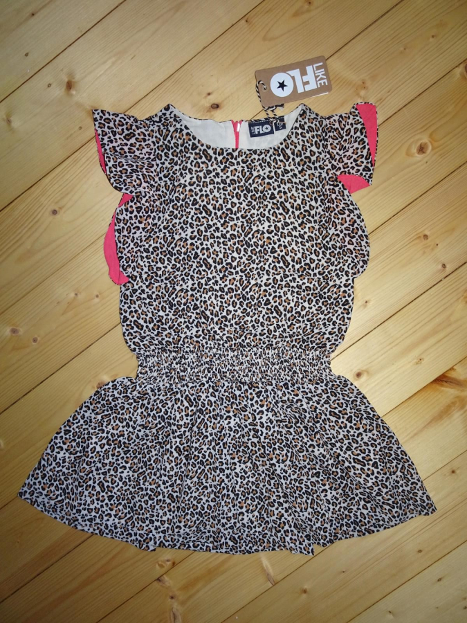 Like FLO Rüschen Sommerkleid animal