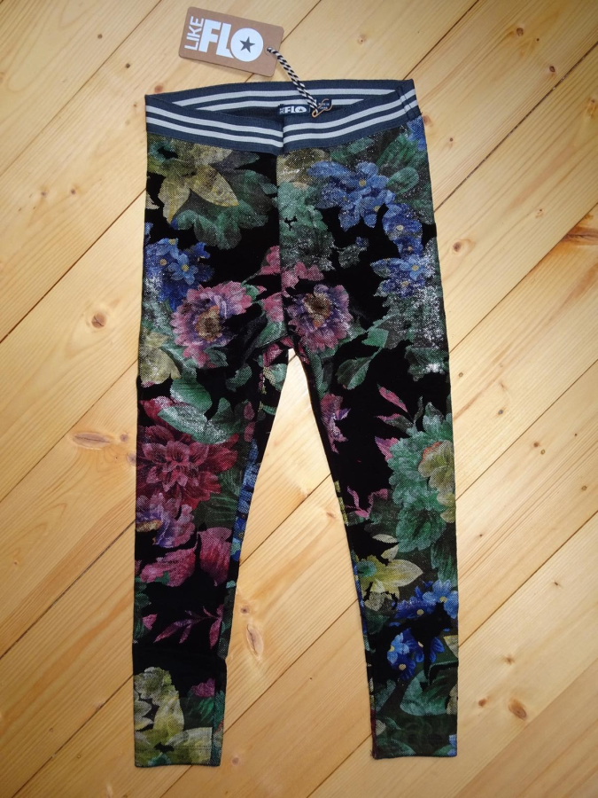 Like FLO velvet leggings flower