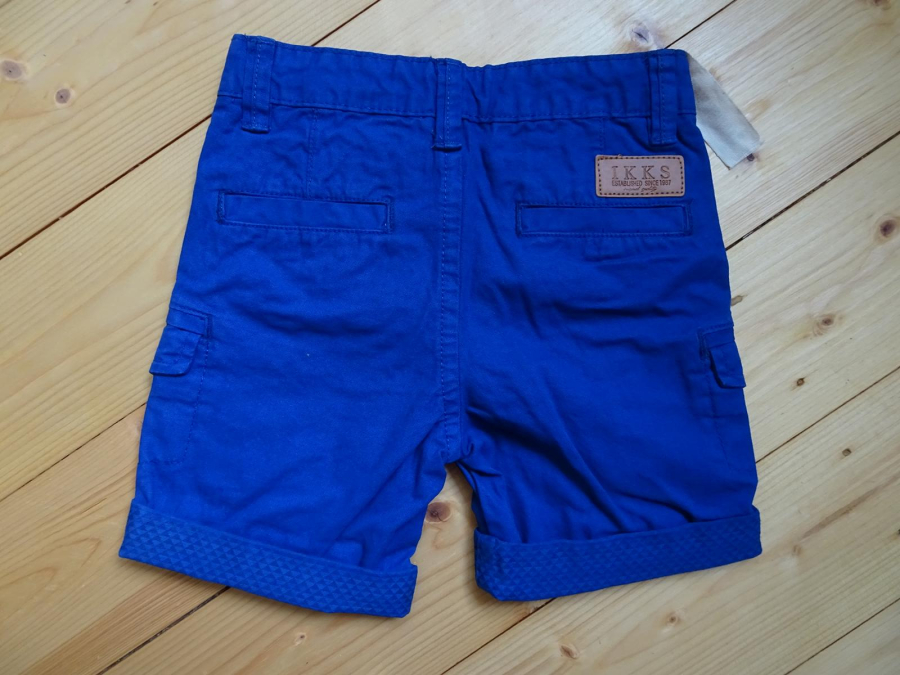 IKKS garcon Cargo Bermuda bleu elect
