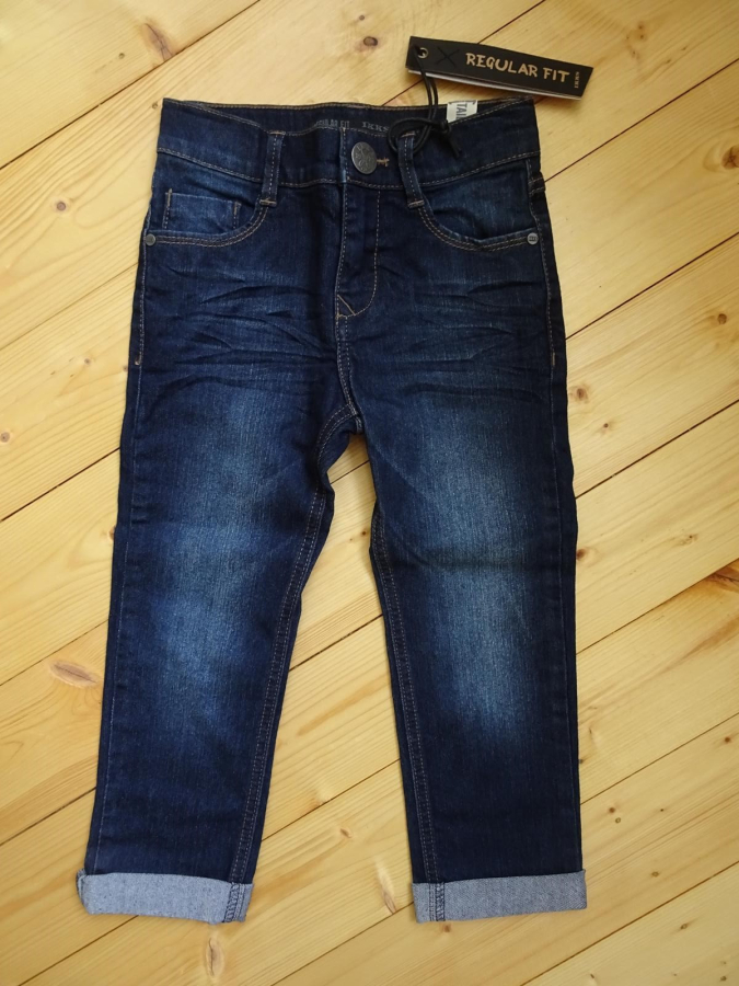 IKKS garcon Cargo Jeans regular fit rinse