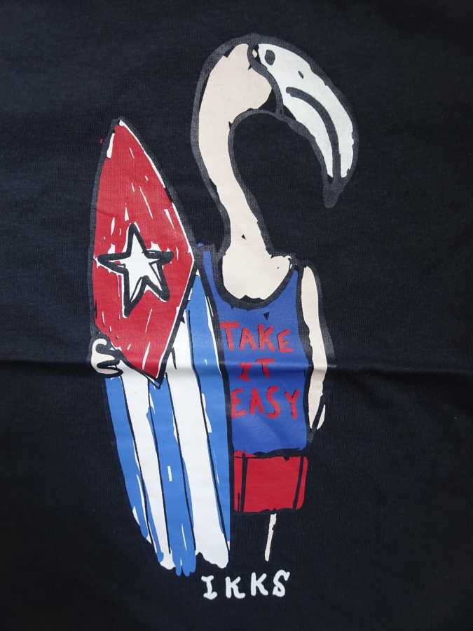 IKKS garcon Plein Été T-Shirt navy